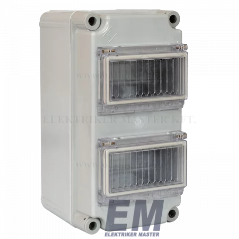 Csatári Plast PVT 1530 ÁK 2x6 NÁF kismegszakító szekrény 2x6 modul