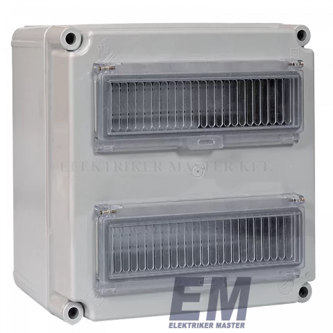 Csatári Plast PVT 3030 ÁK 2x12 kismegszakító szekrény 24 modul