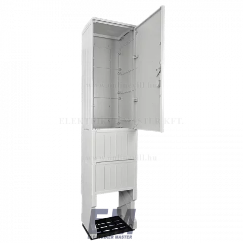 Csatári Plast PVT K L 40x88/32 üres villanyóra szekrény lábazattal
