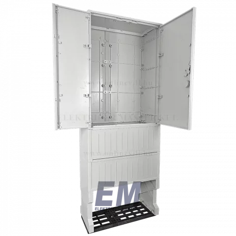 Csatári Plast PVT K L 66x88/32 üres villanyóra szekrény lábazattal