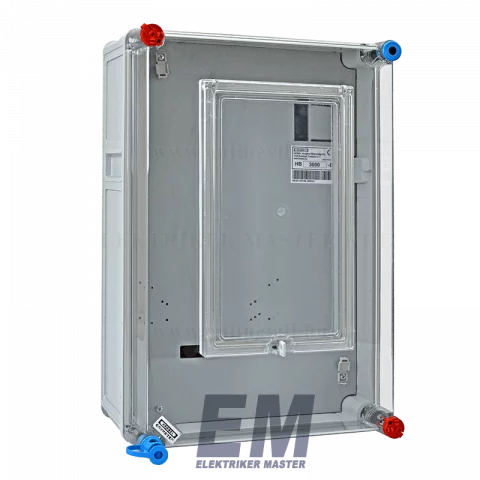 Hensel HB3000-E EON 1/3 Fázisú Villanyóra Szekrény Általános Vagy Előrefizetős Mérésre