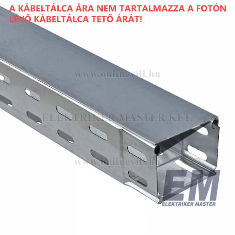 Kábeltálca 60x75x0,75 Horganyzott Vergokan KBSI