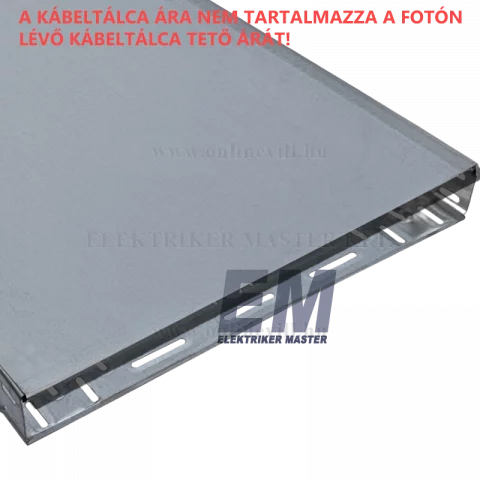 Kábeltálca 60x500x1 Horganyzott Vergokan KBSI