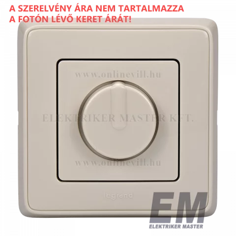 Legrand Cariva Fényerőszabályzó 300W süllyesztett bézs 773717