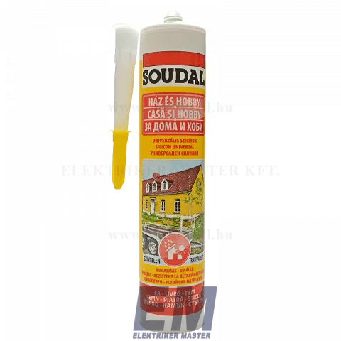 Fugaszil szintelen Ház és hobby Soudal 280 ml SOU103230