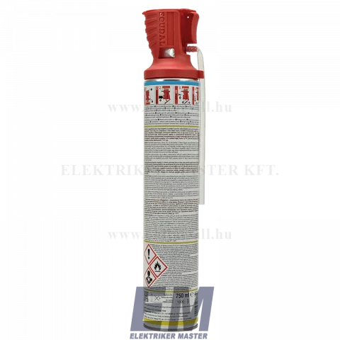 Purhab beépített pisztollyal téli használatra Soudal 750ml SOU108895