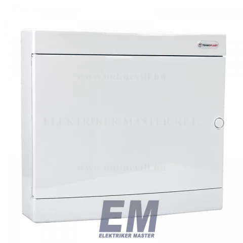 Lakáselosztó falon kívüli 36 modulos IP40 Média elosztó szekrény THP-N2x18CW-IT