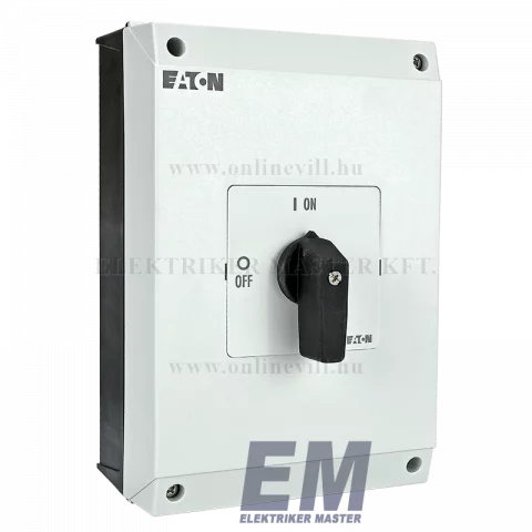 Eaton P3-63/I4 Be-Ki kapcsoló 3p 63A tokozott