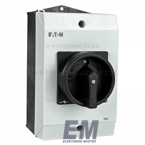 Eaton P1-32/I2/SVB-SW Főkapcsoló 3p 32A tokozott