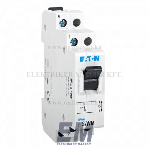 Eaton Z-S/WM Átkapcsoló, 1 váltó, 16A/230VAC (I-0-II)