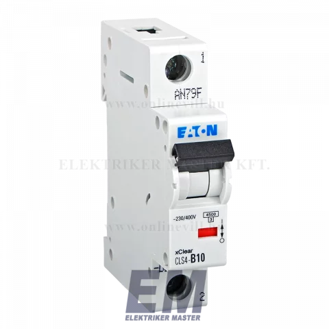 Eaton CLS4-B10-DE Kismegszakító 4,5kA 1 pól.