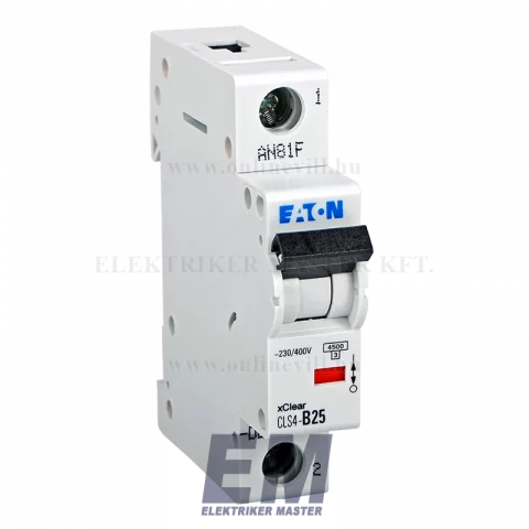 Eaton CLS4-B25-DE Kismegszakító 4,5kA 1 pól.