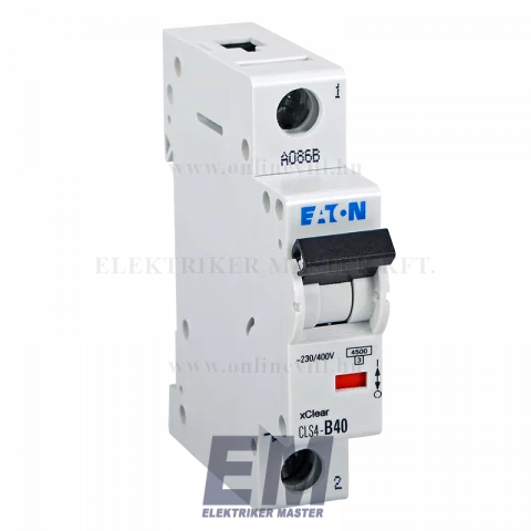 Eaton CLS4-B40-DE Kismegszakító 4,5kA 1 pól.
