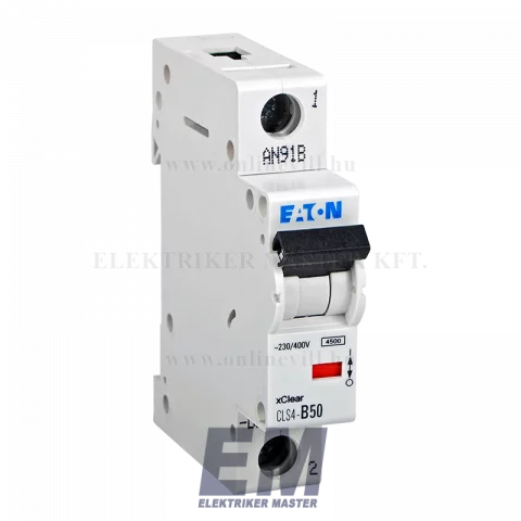 Eaton CLS4-B50-DE Kismegszakító 4,5kA 1 pól.