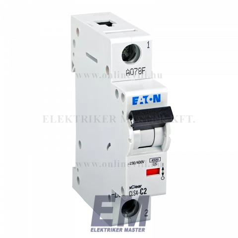 Eaton CLS4-C2-DE Kismegszakító 4,5kA 1 pól.