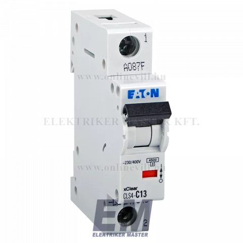 Eaton CLS4-C13-DE Kismegszakító 4,5kA 1 pól.