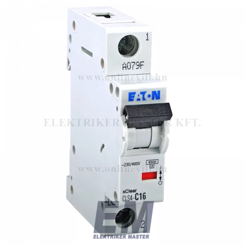 Eaton CLS4-C16-DE Kismegszakító 4,5kA 1 pól.
