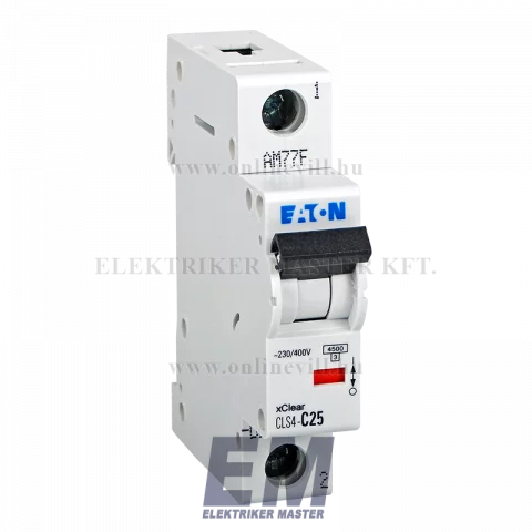 Eaton CLS4-C25-DE Kismegszakító 4,5kA 1 pól.
