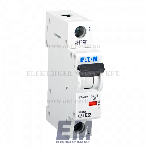 Eaton CLS4-C32-DE Kismegszakító 4,5kA 1 pól.