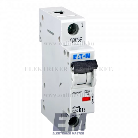 Eaton CLS6-B13-DE Kismegszakító, 6kA 1 pól.