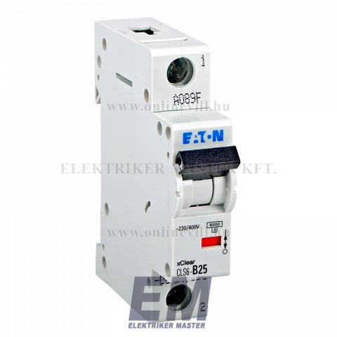 Eaton CLS6-B25-DE Kismegszakító, 6kA 1 pól.