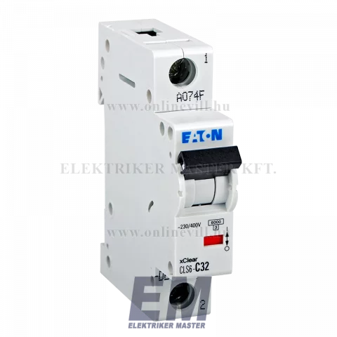 Eaton CLS6-C32-DE Kismegszakító, 6kA 1 pól.