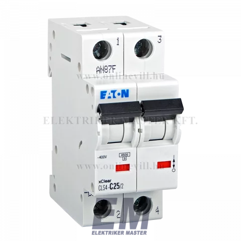 Eaton CLS4-C25/2-DE Kismegszakító 4,5kA 2pól.