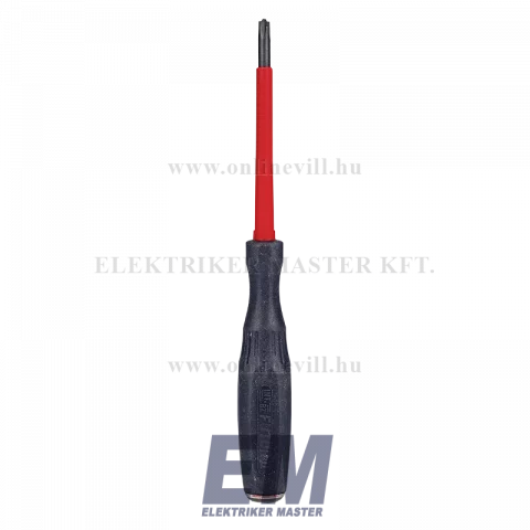Keresztélű csavarhúzó "POZIDRIV" PZ1 80x180 mm ( Plus-minus ) intercable FUTUR II 1000V