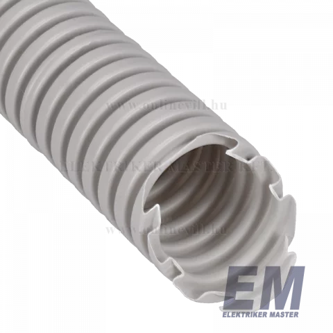 Gégecső 32 mm szürke flexibilis védőcső 25m (Elettrocanali)
