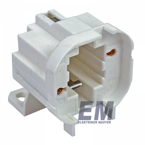G24d-2 fénycső foglalat (4 db/csomag)