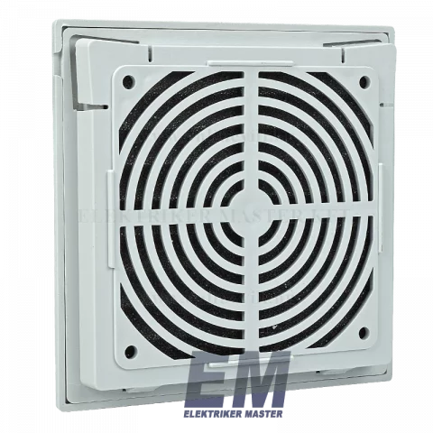 Kilépő levegő nyílás szűrőbetéttel 105x105mm IP54 (V35 ventillátorhoz)