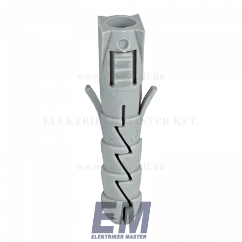 Műanyag dübel tipli 10x50 ipari szürke (100db/doboz) KOELNER FIX-K-10