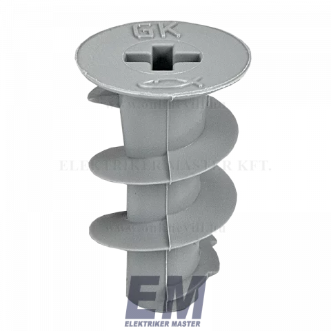 FISCHER Gipszkarton dübel tipli szürke 52389 (100 db/doboz)