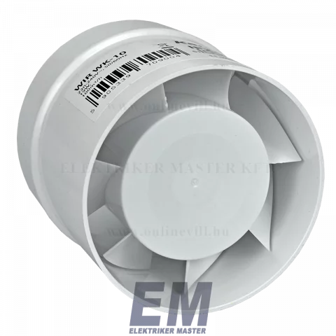 Elszívó Csőventilátor 100-as csőhöz Kanlux WK 10 (70900)