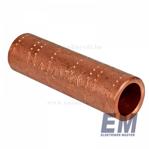 Vörösréz Toldóhüvely 120mm2, 20/15mm