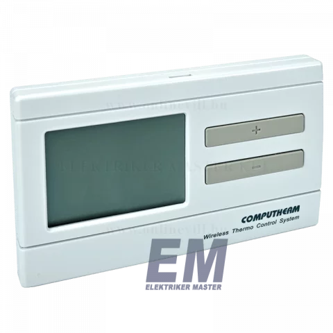 COMPUTHERM Q7RF digitális szobatermosztát programozható vezeték nélküli (rádiófrekvenciás)