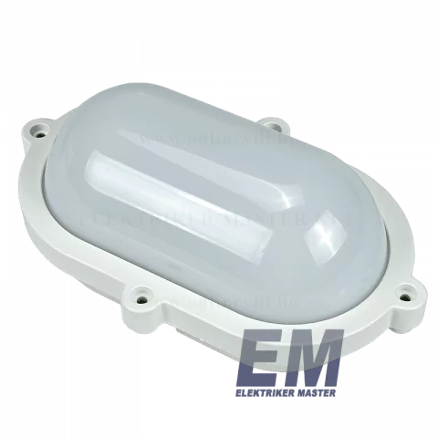 Tracon műanyagházas led hajólámpa 8W 4000K IP65 LHIP08W