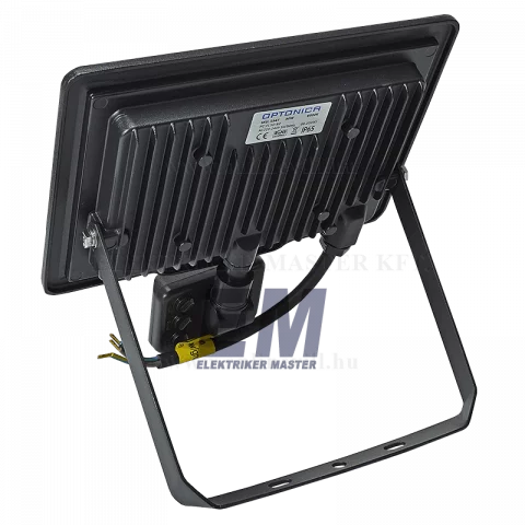 LED Reflektor Mozgásérzékelővel 30W 6000K Fekete Optonica SMD2 FL5947