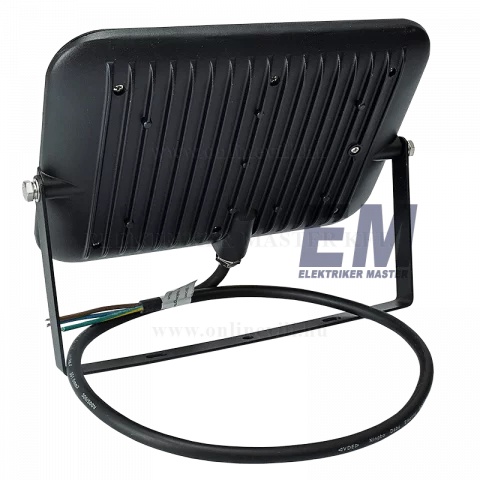 LED Reflektor 50W 4500K Fekete Optonica Epistar Chip Set FL5890