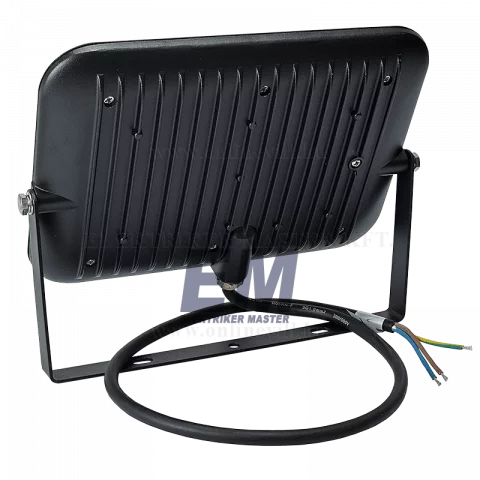 LED Reflektor 50W 6000K Fekete Optonica Epistar Chip Set FL5889