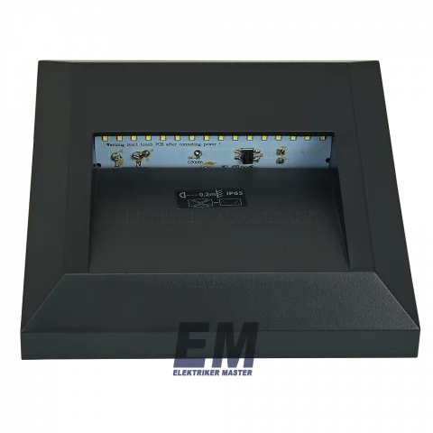 Kanlux fali LED lámpatest 1,7W IP65 Kanlux Croto LED-GR-L