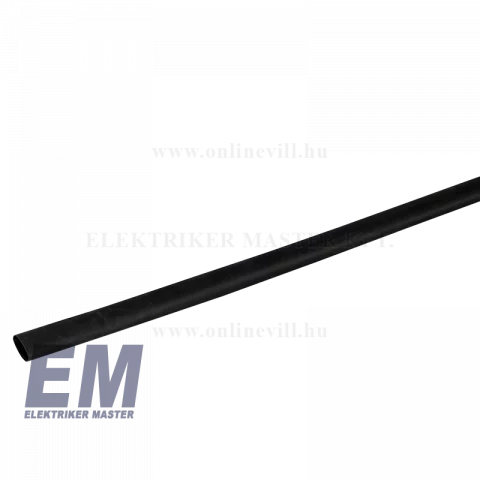 Zsugorcső 12,7-6,4 mm Vékonyfalú Fekete 1,2m Cellpack SR1F (127192)