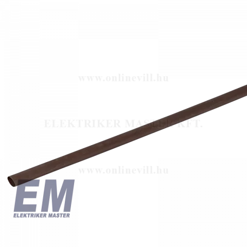Zsugorcső 12,7-6,4 mm Vékonyfalú Barna 1,2m Cellpack SR1F (144263)