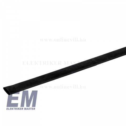 Zsugorcső 25,4-12,7 mm Vékonyfalú Fekete 1,2m Cellpack SR1F (127194)