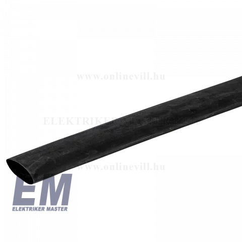 Zsugorcső 38,1-19,1 mm Vékonyfalú Fekete 1,2m Cellpack SR1F (144288)
