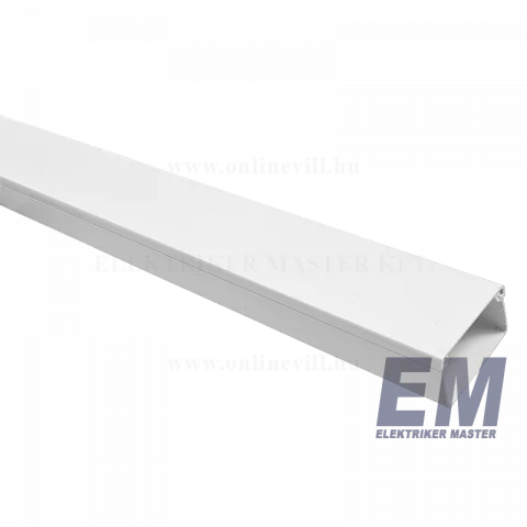 Kábelcsatorna 40x25 mm műanyag vezeték csatorna (60m/cs) Schneider ETK40325