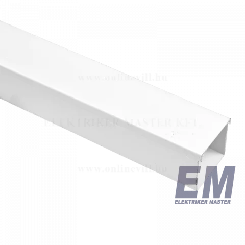 Kábelcsatorna 40x40 mm műanyag vezeték csatorna (36m/cs) Canalux