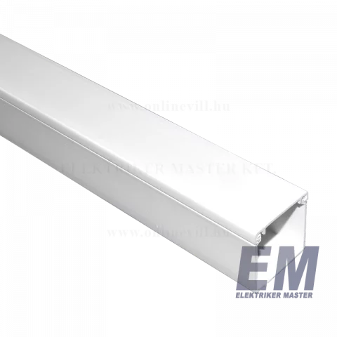 Kábelcsatorna 40x40 mm műanyag vezeték csatorna (36m/cs) Schneider ETK40340