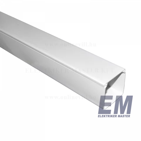 Kábelcsatorna 60x60 mm műanyag vezeték csatorna (16m/cs) Schneider ETK60360