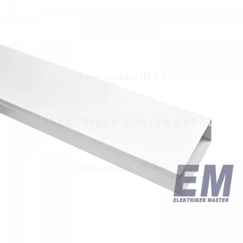 Kábelcsatorna 80x40 mm műanyag vezeték csatorna (24m/cs) Canalux